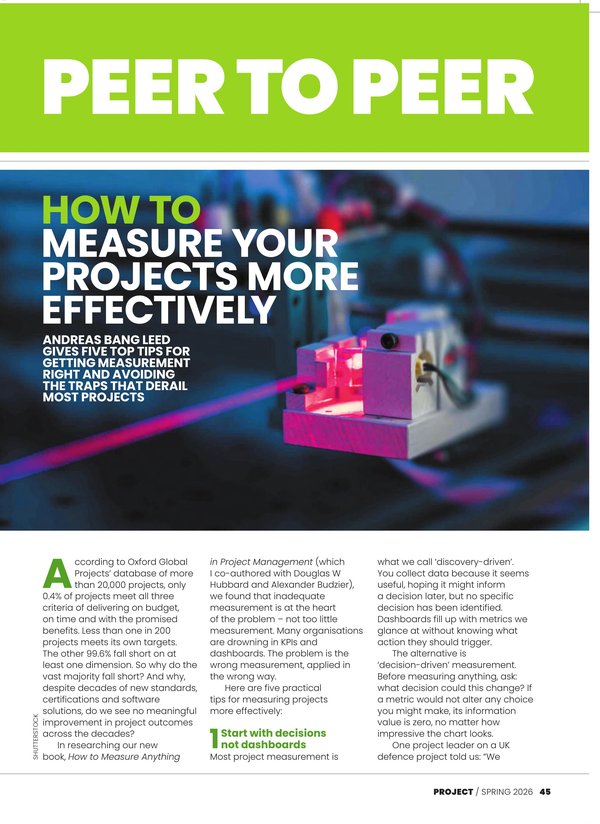 APM Project Journal – How to Measure Your Projects More Effectively